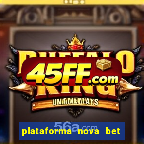 plataforma nova bet de 5 reais